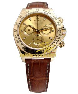 rolex oro giallo daytona con cinturino pelle prezzo|Rolex Daytona in oro giallo 18kt e pelle Ref. 116518.